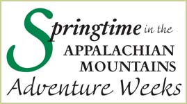 Springtime in the Appalachian Mountains Adventure Weeks - logo